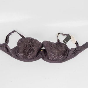 NWT lace trim full cut underwire bra - 36H UK size